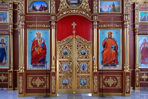 Russian Orthodox cathedral of the Holy Resurrection