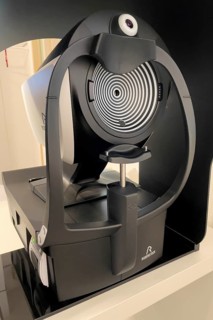 DNEye Scanner by Rodenstock for non-contact measurement of intraocular pressure corneal thickness transparency of cornea eye lens vitreous body