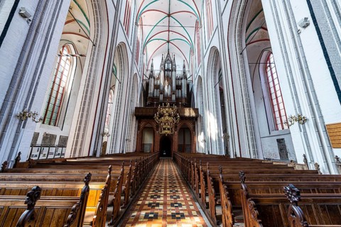 Interior of the Schwerin cathedral