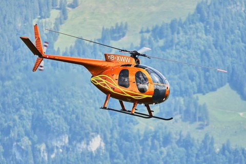 Vintage helicopter