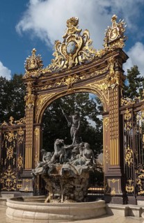 UNESCO World Heritage Site Place Stanislas with classical architecture