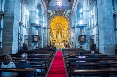 Church of St. Joseph in the historic town of Ponta Delgada