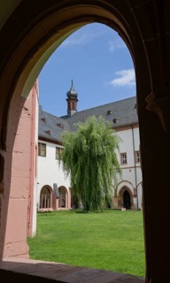 Cloister with cloister garden