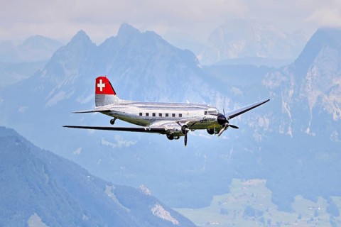 Vintage aircraft DC3