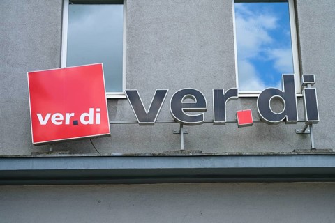 Logo Verdi trade union