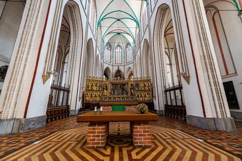 Interior of the Schwerin cathedral