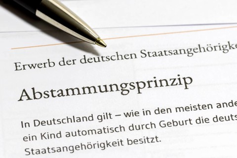 Application for acquisition of German citizenship