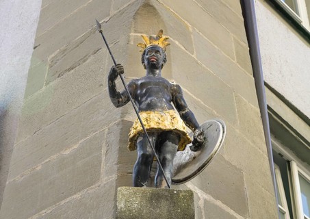 Statue Mohren Pharmacy