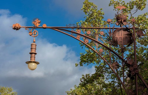 Decorative and ornate lantern