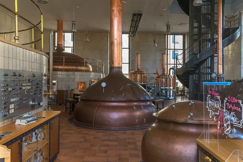Brew kettle of a brewery