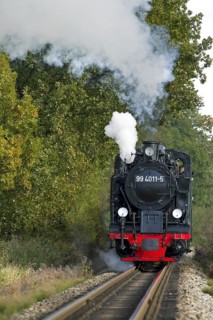 The steam train Rasender Roland