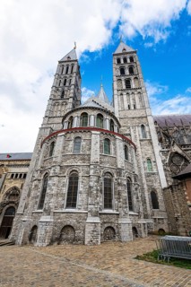 Unesco world heritage site Tournai Cathedral