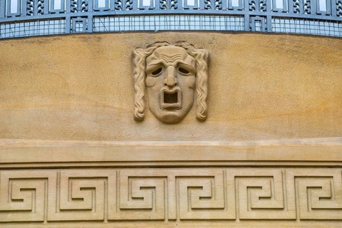 Frescoes at the State Theatre