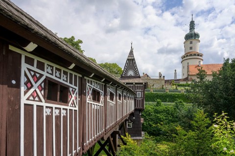 Wooden bridge