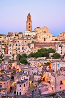 Medieval old town with cathedral