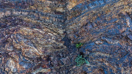 Ore-bearing rock in Forte Falcone