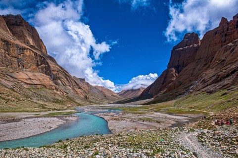 Huge gorge