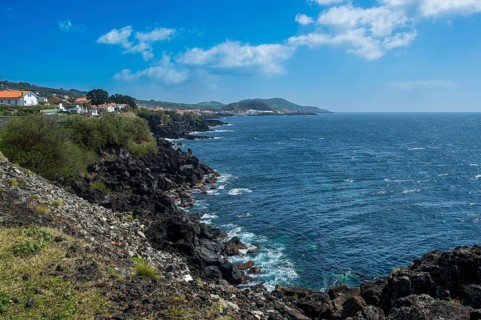 South coastline of the Island of Terceira