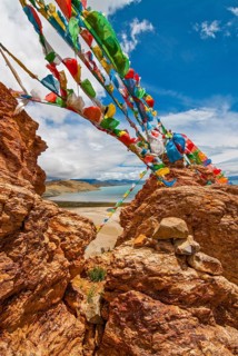The Chiu monastery at the Lake Manasarovar