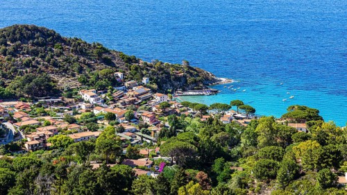 View of the village of Sant Andrea