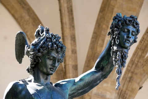 Perseus with the Head of Medusa by Benvenuto Cellini Loggia dei Lanzi