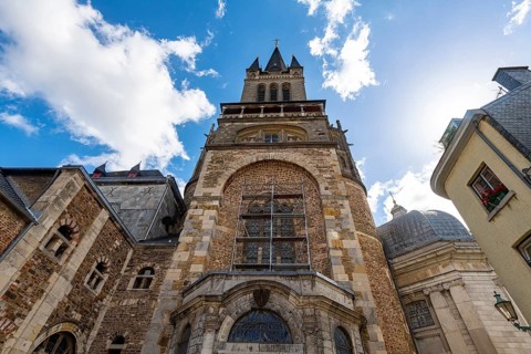 Unesco world heritage site the Aachen cathedral