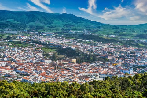 Overlook over the Unesco world heritage sight
