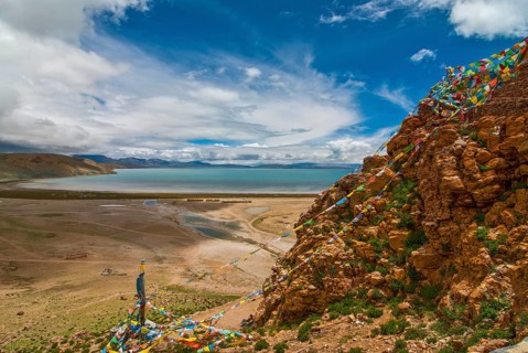 The Chiu monastery at the Lake Manasarovar