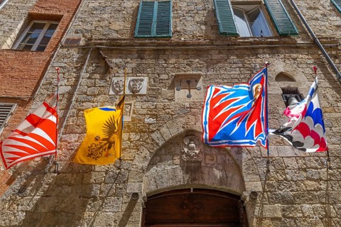 Palio Flags of Siena