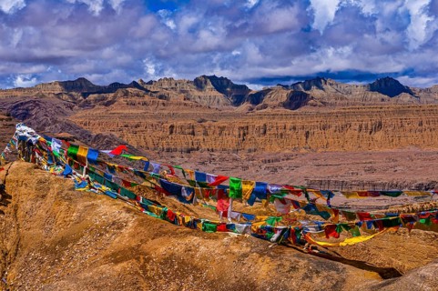 Overlook in the kingdom of Guge