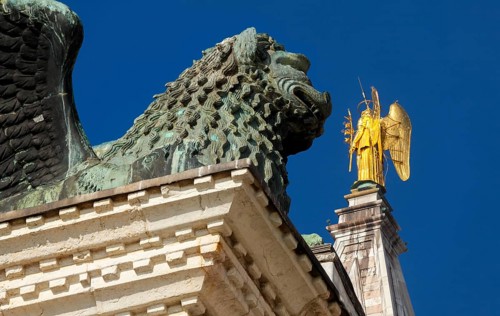 Column of the lion of Saint Mark