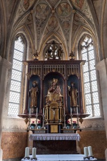 Altar of the monastery church of St. Lambert