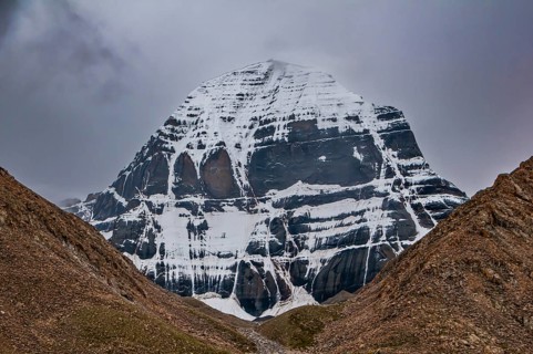 Mount Kailash along the Kailash Kora
