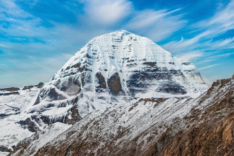 Mount Kailash along the Kailash Kora