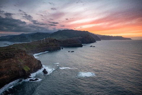 View of the island