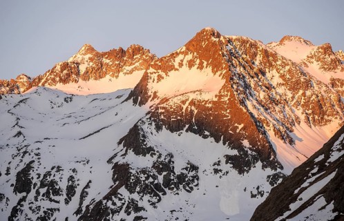 Alpine glow