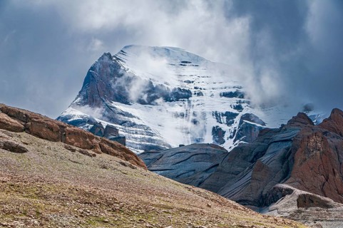 Mount Kailash along the Kailash Kora