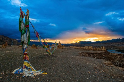 Praying flags