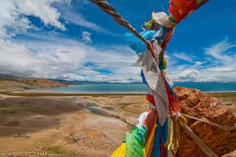 The Chiu monastery at the Lake Manasarovar