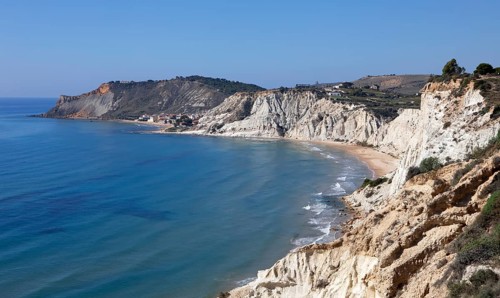Chalk cliff Scala dei Turchi
