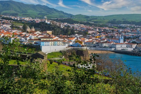 Overlook over the Unesco world heritage sight
