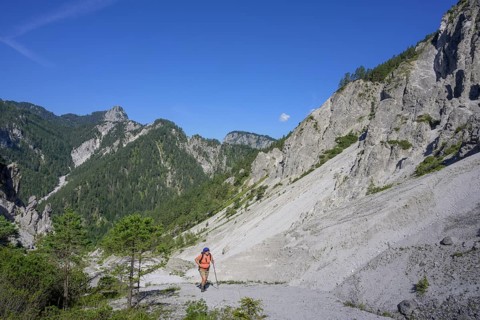 Ascent to the Gsengscharte