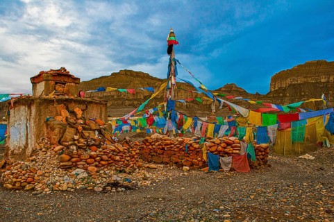 Stupa in the kingdom of Guge