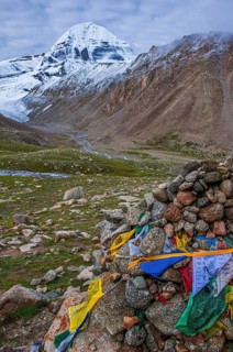 Mount Kailash along the Kailash Kora