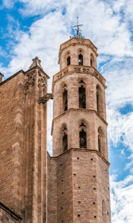 Basilica of Santa Maria del Mar in Barcelona