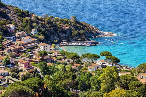 View of the village of Sant Andrea