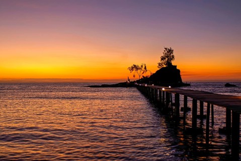 Coastline of the Island Ile Sainte Marie