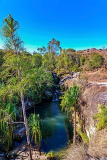 Little pond in the Isalo National Park