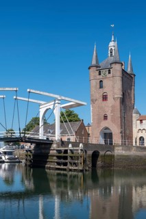 Ensemble with Zuidhavenpoort at the Oude Haven