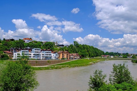 Oberndorf above the Salzach